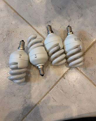 Lampadine e 27 ed e 14 a risparmio energetico