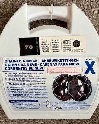 Catene neve gruppo 70 sigillate