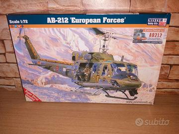 Elicottero kit AB-212 "European Force - Scala 1/72