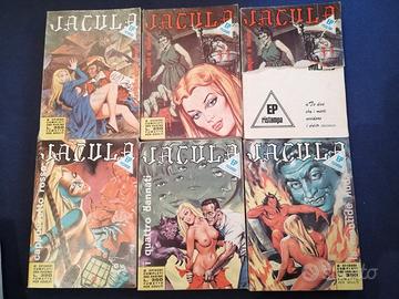 "Jacula Collezione" fumetti erotici anni 70