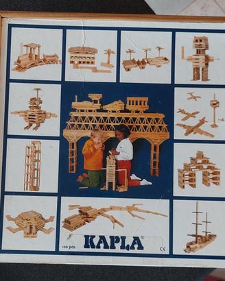 Kapla 100 pezzi, in legno naturale