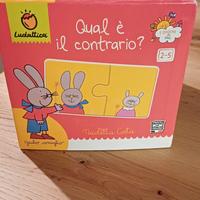 Gioco bimbi 2-5 anni Qual è il contrario ludattica