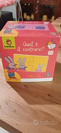 Gioco bimbi 2-5 anni Qual è il contrario ludattica