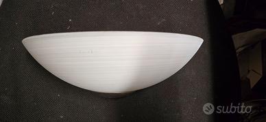 Aplique a conchiglia vetro 