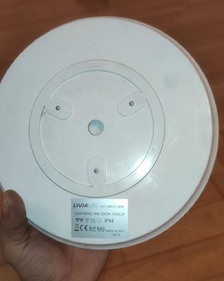 Plafoniera Led rotonda 14w, 3.000k, NUOVA -Olbia