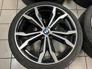 Cerchi in lega da 20 originali bmw x1 x2 con gomme