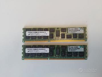 Kit RAM Server HP 16GB DDR3 ECC 2Rx4 PC3-10600R
