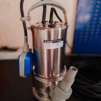 elettropompa ad immersione per acque sporche inox