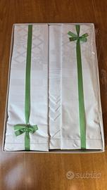 Tovaglia da 12 puro cotone Jacquard 