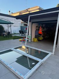 Finestra e porte con 2 ante e normale