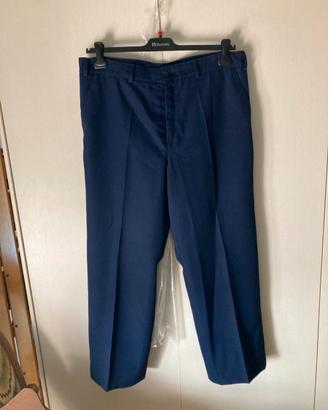 Pantaloni sartoriali da uomo TG. 52 in lana