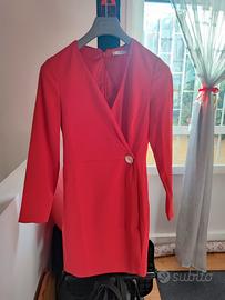 Vestitino Mango corallo