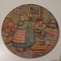 Piatto in ceramica Lazzaro Italica Ars