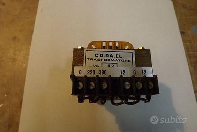 TRASFORMATORE CO.RA.EL. 220/380 v 12v 50VA