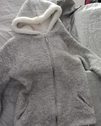 Maglione pullover cappuccio bambina 10 anni Zara