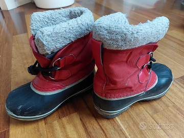 Scarponcini neve doposci Sorel numero 30