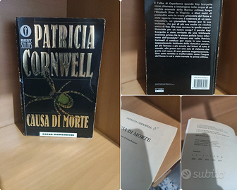 Romanzo giallo Patricia Cornwell c ausa di morte