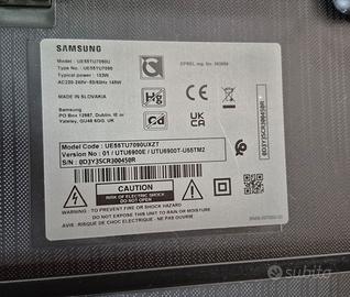 Tv Samsung 4k 55 pollici, schermo rotto