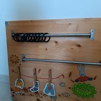 Pannello sensoriale + Palestrina Montessori