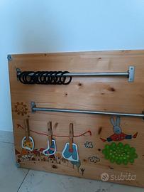 Pannello sensoriale + Palestrina Montessori