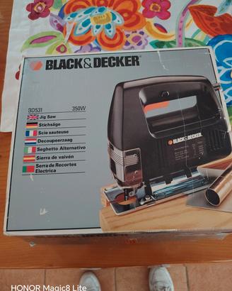 seghetto legno black & deker 