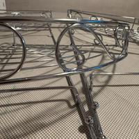 angoliera doccia acciaio inox nuova con cartellino