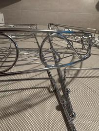 angoliera doccia acciaio inox nuova con cartellino