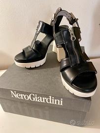 Scarpe nero giardini