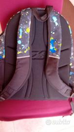 Zaino seven+astuccio seven + 10 maxi quaderni a ri