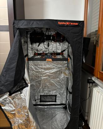 Kit completo spider farmer Grow boxe