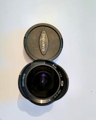 Samyang 8mm F2.8 Fisheye per Fuji X