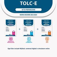 kit di preparazione economia TOLC-E con manuale di