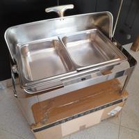 Scalda vivande cupola buffet acciaio chafing dish