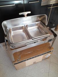 Scalda vivande cupola buffet acciaio chafing dish