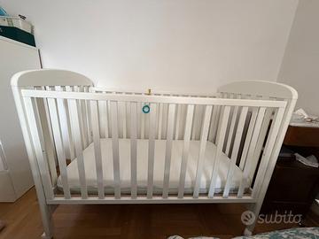 Lettino marca Erbesi modello Nido e materasso