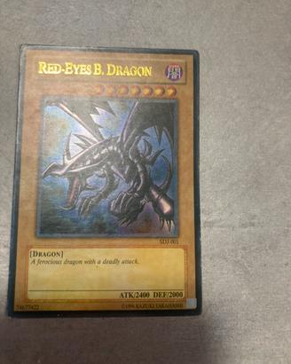 Yu-Gi-Oh! Red-Eyes Black Dragon SDJ-001 ENG