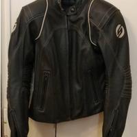 Giacca moto Suomy donna tg. XL pelle sfoderabile