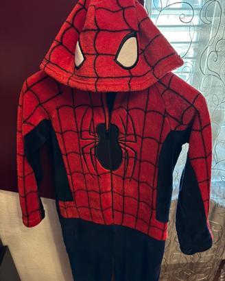 Pigiamone o vestito di Carnevale Spiderman