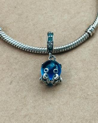Charm Polipo argento compatibile Pandora