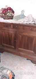 credenza in noce 