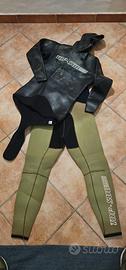 MUTA spaccato foderato NEOPRENE YAMAMOTO TAGLIA L