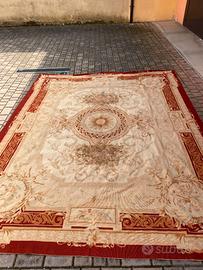 Tappeto vintage stile Aubusson – lana – anni ’70/’