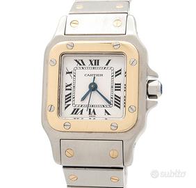 Cartier Santos Carrè 0902 Acc/Oro Lady Automatic