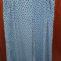 pantalone gamba larga a pois Zara