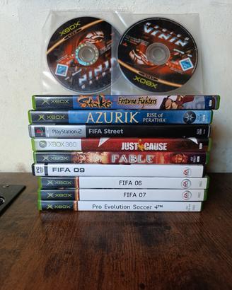 Lotto Giochi Retro (Xbox, PS2, PC)