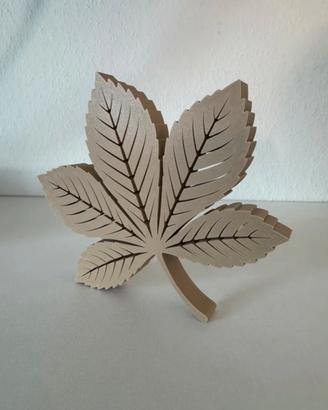 Foglia Autunnale in 3D