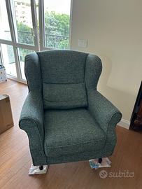 Poltrona completamente sfoderabile
