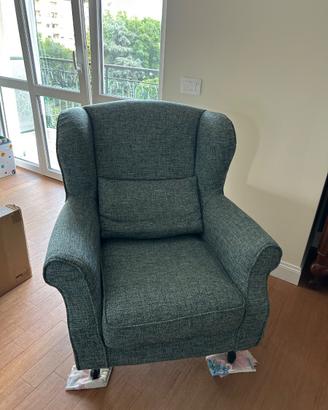 Poltrona completamente sfoderabile