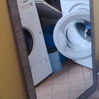 Specchio a figura intera con cornice in legno 