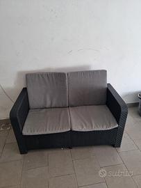 panchina da giardino 2 posti 